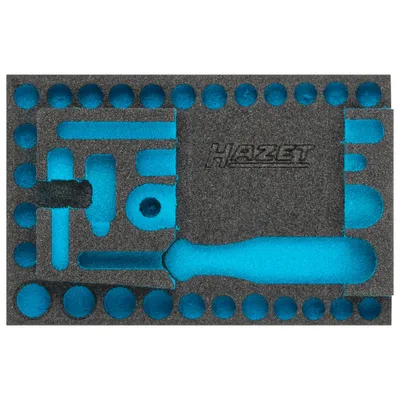 Produktbild von Hazet 2-Komponenten Weichschaumeinlage 163-339L, (LxB) 172 x 114 mm