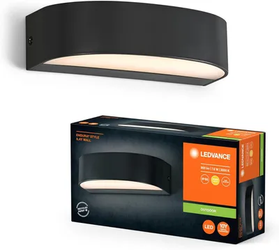Produktbild von Ledvance Endura Style Ilay Wall Außenleuchte 7,6W Wandleuchte d.grau warmweiß