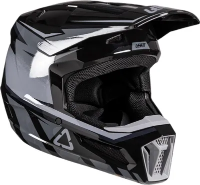 Zdjęcie produktu dla Kask motocrossowy Leatt 2.5 V26, czarny/szary, M (57/58)