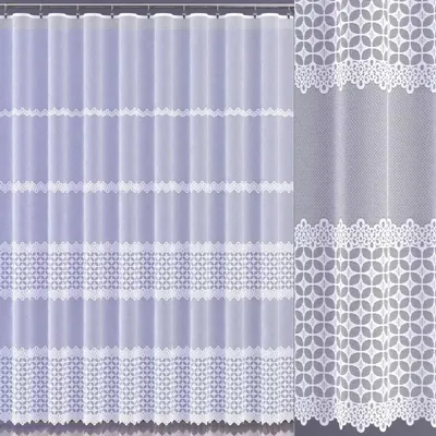 Obrázok produktu pre Žakárové metrové záclony výška 230 cm Kireta 624833 biela 230 cm