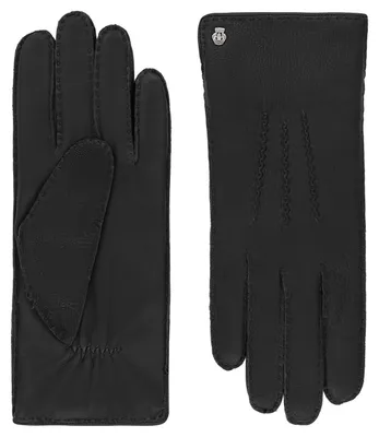 Roeckl Damen Lederhandschuhe aus Hirsch Avesta in schwarz