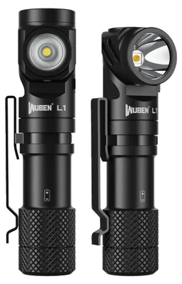 LED-Taschenlampe 2000 Lumen, wiederaufladbar, IP68, 6 Modi, Powerbank