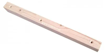 Obrázek produktu pro Dřevěný hranol na stůl pivního setu 66,3x3x4 cm – pro stůl šíře 70 cm, s otvory