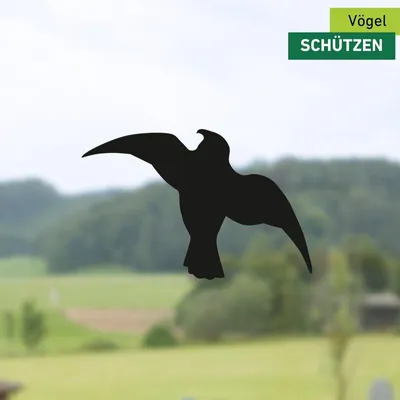 Produktbild von Aufkleber Vögel für Fenster & Glasflächen