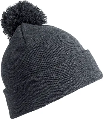 Produktbild von Result - "Winter Essentials" Mütze Bommel für Kinder BC5697 (Einheitsgröße) (Grau)