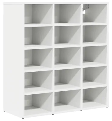 Immagine prodotto di vidaXL Scarpiera con ripiano Bianco 77,5 x 30 x 83,5 cm Materiale a base di legno