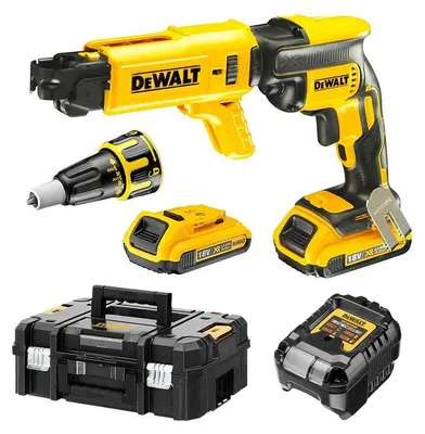 Image de Visseuse à placo 18V DEWALT DCF620D2K-QW Brushless avec coffret et 2 batteries 2,0 Ah