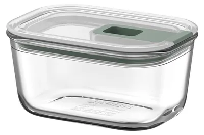 Productafbeelding van Mepal glazen vershoudcontainer Nordic, kleur: sage, met EASYCLIP-sluiting