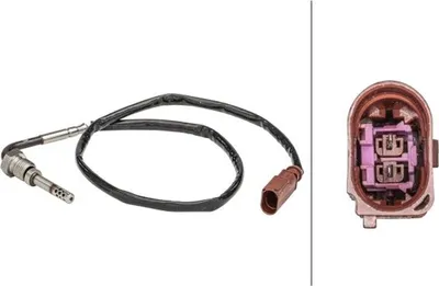 Produktbild von HELLA 6PT 358 181-011 Abgastemperatursensor für VW TIGUAN (5N) 560mm