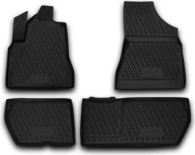 Immagine prodotto di ELEMENT Tappetini auto 3D in gomma su misura per Citroën Berlingo, dal 2008 | 4 pz