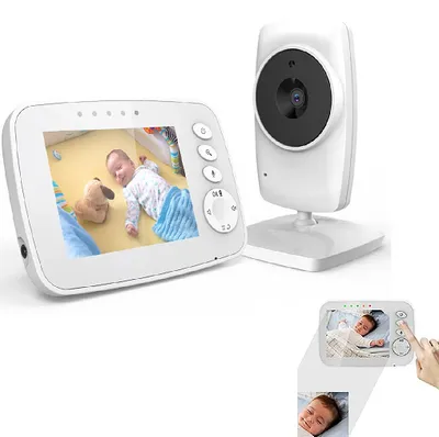 Produktbild von Babyphone mit Videokamera, 2.4 GHz Gegensprechfunktion und Nachtsicht
