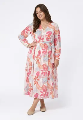 Image de joella robe femme grande taille - multicolore, XXL