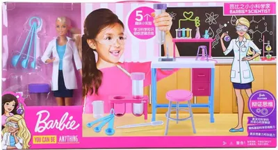 Immagine prodotto di Barbie scienziata Playset GBF78