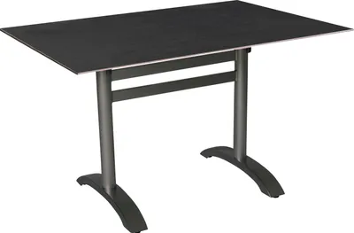 Produktbild von acamp Gartentisch Acaplan Hpl anthrazit | cemento anthracite 120 x 80 cm