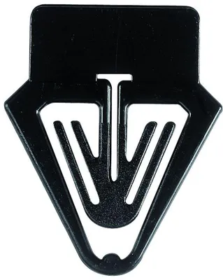 Produktbild von Kartenreiter 25mm VE=100 Stück schwarz