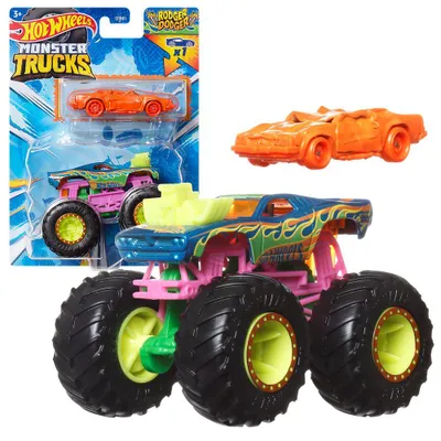 Produktbild von Hot Wheels Monster Trucks HWN37, Monstertruck, 3 Jahr(e), Metall, Kunststoff, Mehrfarbig