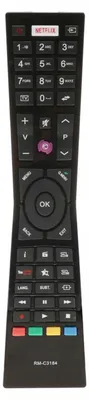 Zdjęcie produktu dla PILOT Do TV Telewizora JVC Uniwersalny LCD NETFLIX RM-C3184