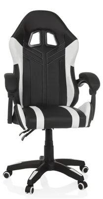Obrázek produktu pro Herní židle MyBuero GAMEBREAKER W02 Koženková výškově nastavitelná počítačová židle, kancelářská židle s područkami