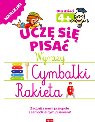 Obrázok produktu pre Książeczka edukacyjna Uczę się pisać wyrazy dla przedszkolaków
