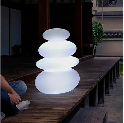 Obrázek produktu pro Nová zahradní lampa BALANS BATERIE bílá