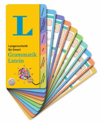 Produktbild von Langenscheidt Go Smart Grammatik Latein - Fächer