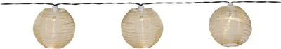 Produktbild von Star Trading 480-19, Leichte Dekorationskette, Beige, IP44, Schwarz, 10 Glühbirne(n), LED