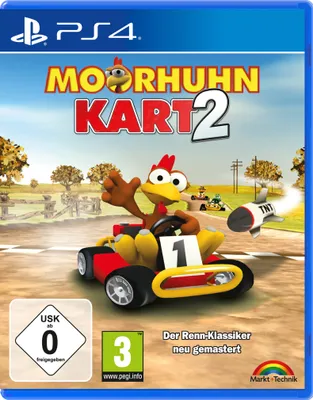 Produktbild von Moorhuhn Kart 2 PS4-Spiel