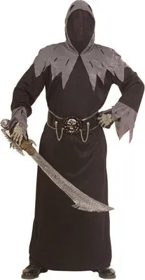 Produktbild von Dämon Halloween-Kinderkostüm schwarz - 128 (5-7 Jahre)