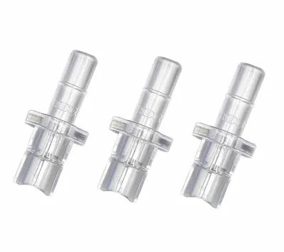 Produktbild von 3 Fluid Nippel I-Form mit Haltering passend Jura Milchschlauch