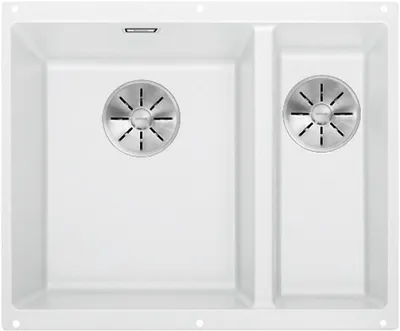 Obrázek produktu pro Granitový dřez Blanco SUBLINE 340/160-U 460 x 555 mm bílá 523552