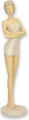 Produktbild von Figur Kunstharz Frau am Strand Replikat Retro Design Dekoration