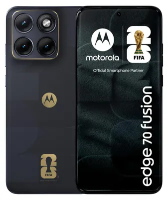 Immagine prodotto di Motorola edge 70 fusion FIFA Edition, 17,2 cm (6,78"), 8 GB, 256 GB, 50 MP, Android 16.0, nero
