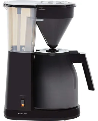 Immagine prodotto di Macchina da caffè a filtro con due caraffe termiche - Caffettiera a filtro - Caraffe termiche - 1 litro, circa 8 tazze - Nero - 1050 W