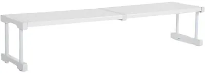 Produktbild von Famanu Erweiterbare Regalplatte 87-108 cm - 55 kg Tragkraft - Verstellbares Aufbewahrungsregal für Küchenschränke