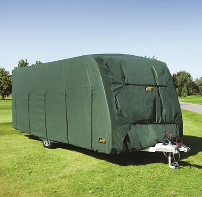 Produktbild von Wohnwagenabdeckung Wohnwagen Schutzhülle 500 x 233 x 230cm Plane Schutzfolie