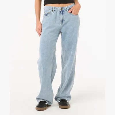 Obrázok produktu pre Rip Curl Aggie Relaxed Jeans, vintage modrá, veľkosť 30