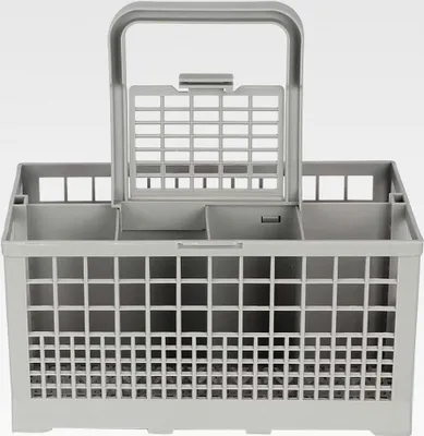 Produktbild von Besteckkorb für Geschirrspüler, universell einsetzbar, Mehrzweck-Aufbewahrungsbox mit Griff (240x135x123mm)