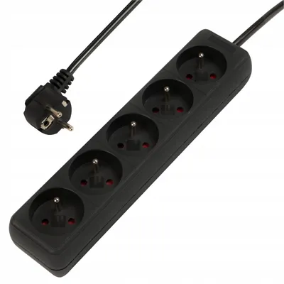 Imagen del producto de Distribuidor de energía Blow PR-570P, 1,5 metros, 5 enchufes con toma de tierra, color