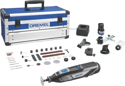 Produktbild von Dremel 8240-5/65 Akku Multifunktionswerkzeug 12 V ( F0138240JK ) + 1x Akku 2,0 Ah + Ladegerät + 65 tlg. Zubehörset