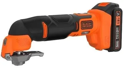 Produktbild von BLACK+DECKER Multifunktionswerkzeug BDCOS18D1K-QW, 18V - 20 Zubehörteile - mit Akku und Ladegerät