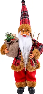 Produktbild von Weihnachtsmann-Puppe, niedliche, realistische Weihnachtsmannfigur, festliche Weihnachtsdekoration für Zuhause, Küche und Hotel