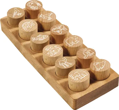 Zdjęcie produktu dla Colop 165224, Okrągły, Guma, Drewno, Drewno, 3 cm