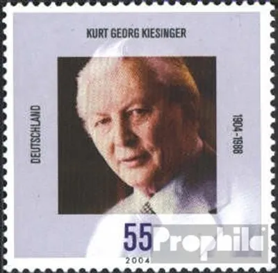Produktbild von Briefmarken BRD (BR.Deutschland) 2004 Mi 2396 (kompl.Ausg.) postfrisch Kiesinger