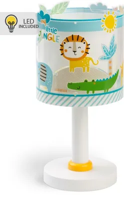 Produktbild von Dalber LED Tischleuchte My Little Jungle Nachtlicht mit Nachleuchteffekt für Kinderzimmer