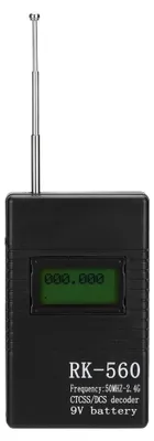 Image de Compteur de fréquence précis RK560 50 MHz-2,4 GHz Appareil de mesure Test portable de radio mobile