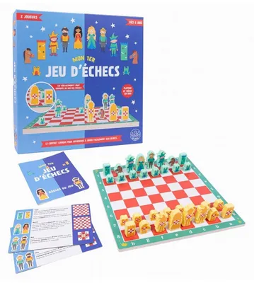 Immagine prodotto di Professor Puzzle: il mio primo gioco degli scacchi in legno