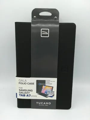 Image de Tucano Housse Galaxy Tab A7 10.4" 61601 SAM TAB A7 10.4" FOLIO, BK Verre de protection d'écran