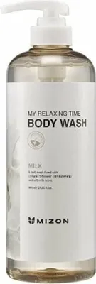 Produktbild von Mizon My Relaxing Time Body Wash Cozy Milk 800ml