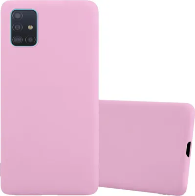 Obrázek produktu pro Cadorabo Case for Samsung Galaxy A51 5G Protective Case in Pink Kryt mobilního telefonu TPU Silicone Case Cover