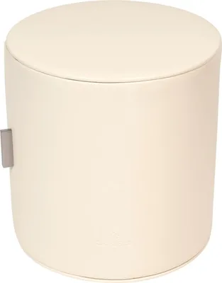 Produktbild von WINDROSE Schmuckschatulle Merino Moda Round Jewelry Case Cream creme